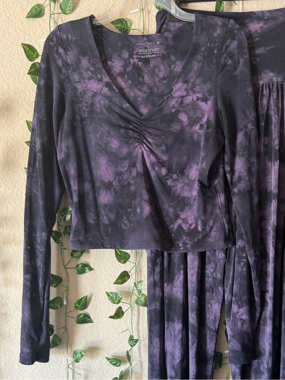 Purusha People Otherworld Thumbhole Top L - Picture 2 of 2